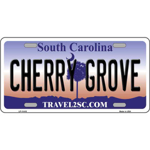 Cherry Grove South Carolina Novelty Wholesale License Plate