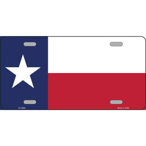 Texas State Flag Wholesale Metal Novelty License Plate