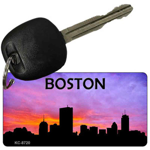 Boston Silhouette Wholesale Key Chain