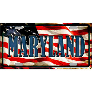 Maryland Wholesale Metal Novelty License Plate