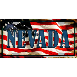Nevada Wholesale Metal Novelty License Plate