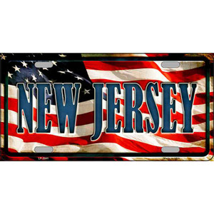 New Jersey Wholesale Metal Novelty License Plate