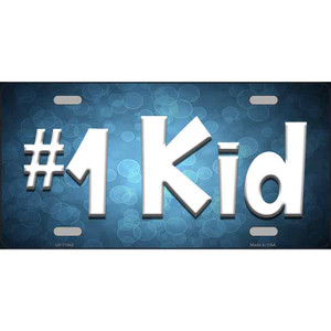 Number 1 Kid Wholesale Novelty License Plate