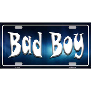 Bad Boy Wholesale Novelty License Plate
