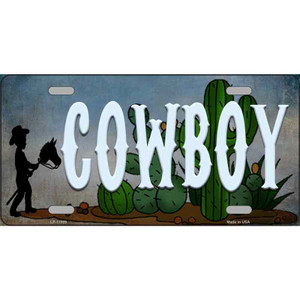Cowboy Wholesale Novelty License Plate