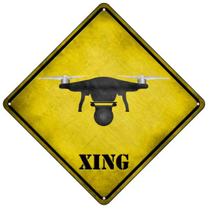 Drone Xing Novelty Wholesale Crossing Sign