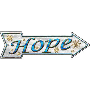 Hope Wholesale Novelty Metal Arrow Sign