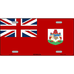 Bermuda Flag Wholesale Metal Novelty License Plate