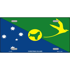 Christmas Island Flag Wholesale Metal Novelty License Plate