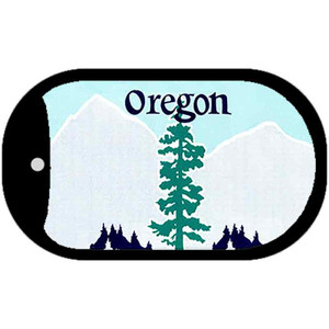 Oregon Blank Wholesale Dog Tag Necklace