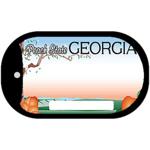 Georgia Blank Wholesale Dog Tag Necklace DT-9500