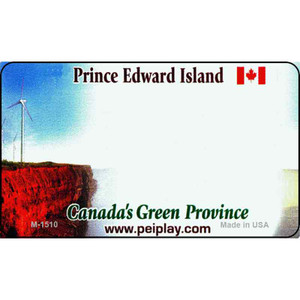 Prince Edward Blank Background Wholesale Aluminum Magnet M-1510