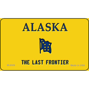 Alaska Blank Background Wholesale Aluminum Magnet M-9509
