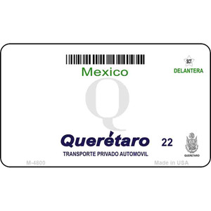 Queretaro Blank Background Wholesale Aluminum Magnet M-4800