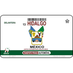 Hidalgo Blank Background Wholesale Aluminum Magnet M-4807