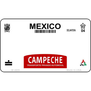 Campeche Blank Background Wholesale Aluminum Magnet M-4809