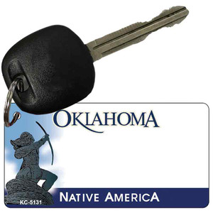 Oklahoma Blank Wholesale Aluminum Key Chain KC-5131