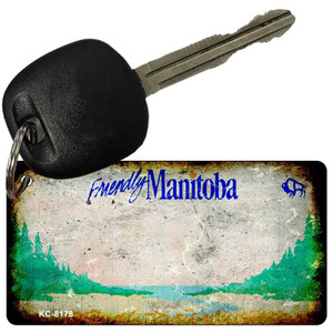 Manitoba Rusty Blank Wholesale Aluminum Key Chain