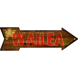 Wailea Hawaiian Wholesale Novelty Metal Arrow Sign