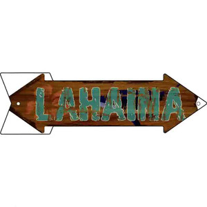 Lahaina Hawaiian Wholesale Novelty Metal Arrow Sign