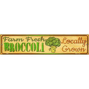 Farm Fresh Broccoli Wholesale Novelty Metal Street Sign