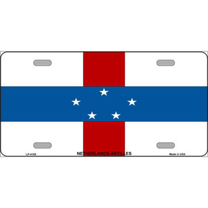 Netherlands Antilles Flag Wholesale Metal Novelty License Plate