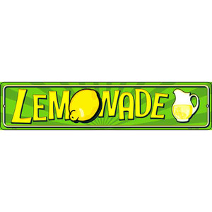 Lemonade Wholesale Novelty Street Sign