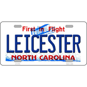 Leicester North Carolina State Wholesale Novelty License Plate