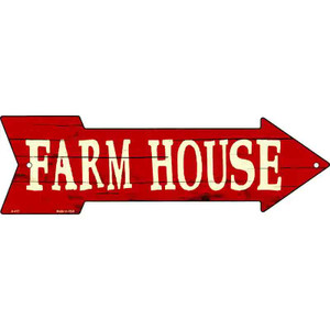 Farm House Wholesale Novelty Metal Arrow Sign