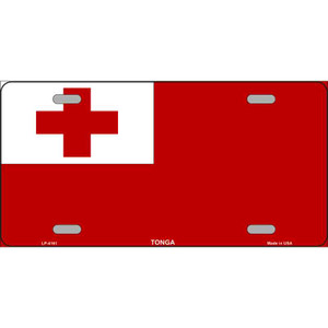 Tonga Flag Wholesale Metal Novelty License Plate