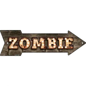 Zombie Bulb Letters Wholesale Novelty Arrow Sign