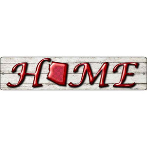 Arizona Home State Outline Wholesale Novelty Metal Street Sign