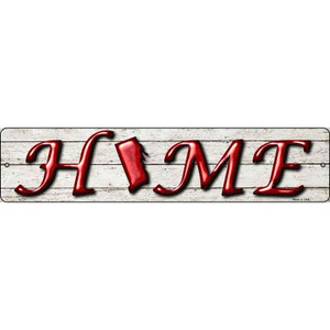 Rhode Island Home State Outline Wholesale Novelty Metal Street Sign