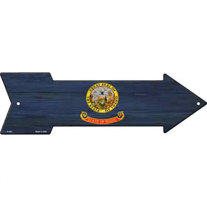 Idaho State Flag Wholesale Novelty Arrow Sign