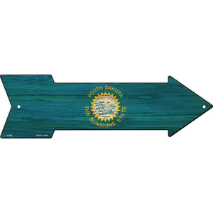 South Dakota State Flag Wholesale Novelty Arrow Sign