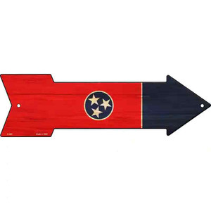 Tennessee State Flag Wholesale Novelty Arrow Sign