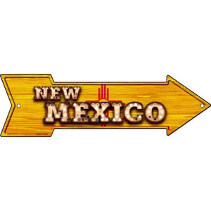 New Mexico Bulb Lettering With State Flag Wholesale Novelty Arrow Sign
