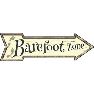 Barefoot Zone Wholesale Novelty Arrow Sign