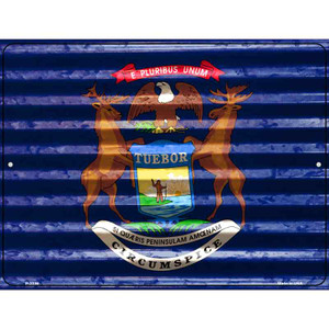 Michigan Flag Wholesale Novelty Parking Sign