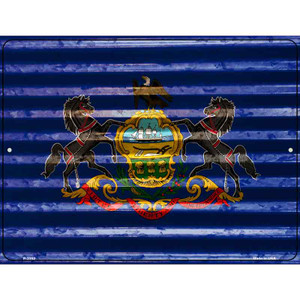 Pennsylvania Flag Wholesale Novelty Parking Sign