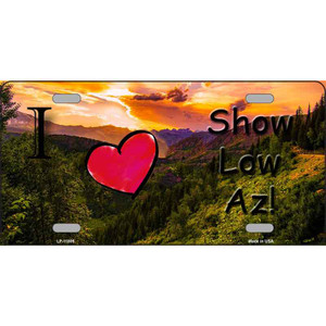 Show Low Valley Arizona Wholesale Novelty License Plate