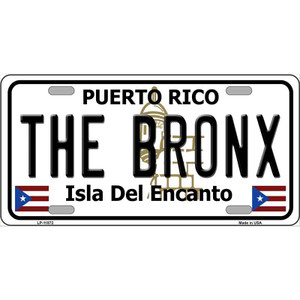 The Bronx Puerto Rico Wholesale Novelty License Plate