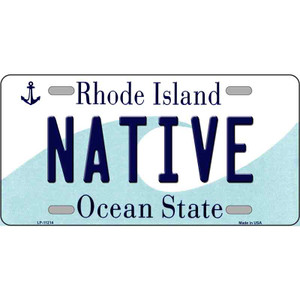 Native Rhode Island State License Plate Novelty Wholesale License Plate