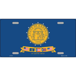 Georgia State Seal Wholesale Metal Novelty License Plate