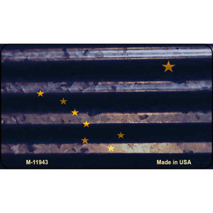 Alaska Corrugated Flag Wholesale Novelty Magnet M-11943