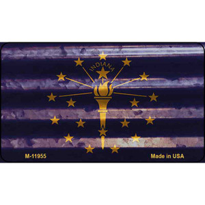 Indiana Corrugated Flag Wholesale Novelty Magnet M-11955