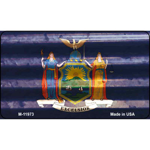 New York Corrugated Flag Wholesale Novelty Magnet M-11973