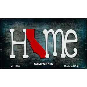 California Home State Outline Wholesale Novelty Magnet M-11996