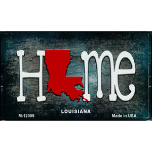Louisiana Home State Outline Wholesale Novelty Magnet M-12009