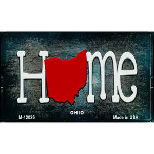 Ohio Home State Outline Wholesale Novelty Magnet M-12026